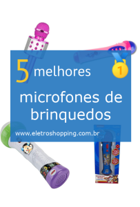 microfones de brinquedos