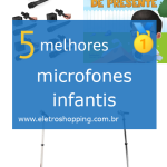 microfones infantis