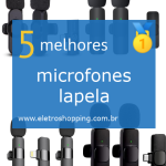 microfones lapela
