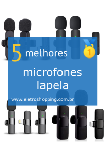 microfones lapela