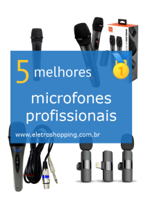 microfones profissionais