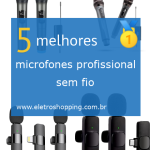 microfones profissional sem fio