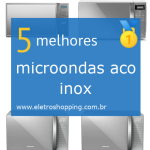 microondas aço inox