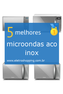 microondas aço inox