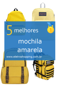 mochilas amarelas