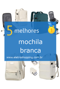 mochilas brancas