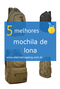 mochilas de lona