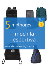 mochilas esportivas