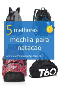 mochilas para natação