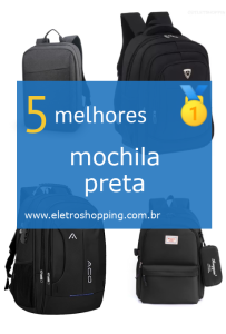 mochilas pretas