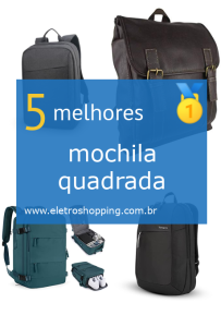 mochilas quadradas
