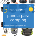 Melhores panelas para camping