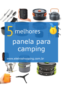 Melhores panelas para camping