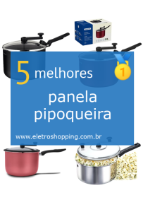 Melhores panelas pipoqueiras
