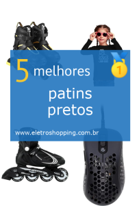 patins pretos