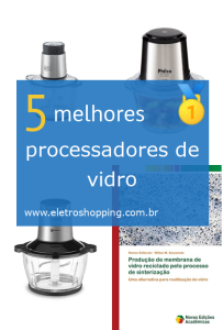 Melhores processadores de vidro