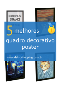 quadros decorativos poster