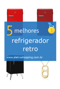 Melhor refrigerador retrô