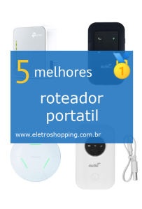 roteadores portáteis