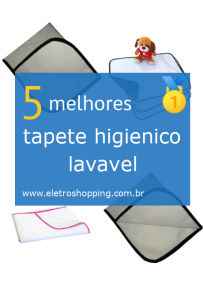 tapetes higienicos lavaveis