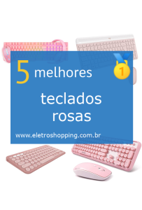 teclados rosas