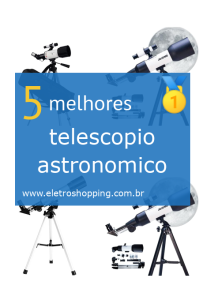 telescópios astronômico