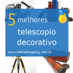 telescópios decorativos