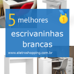 escrivaninhas brancas