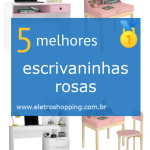 escrivaninhas rosas