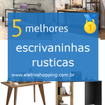 escrivaninhas rusticas