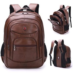 mochila de couro masculina