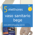 vasos sanitários beges