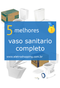 vasos sanitários completos