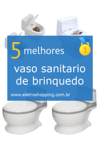vasos sanitários de brinquedo